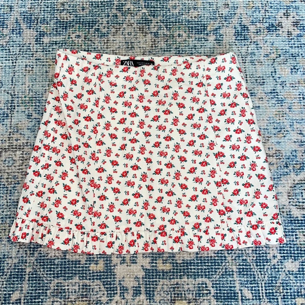 Zara Floral Skirt